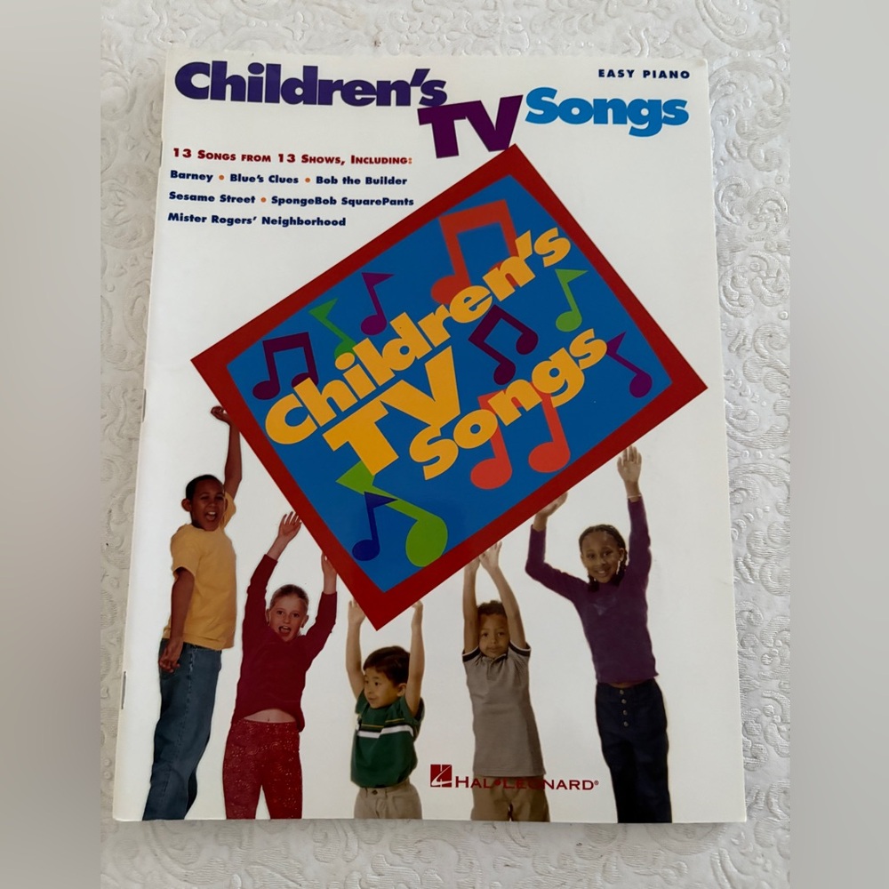 Children’s TV Songs - Piano Book